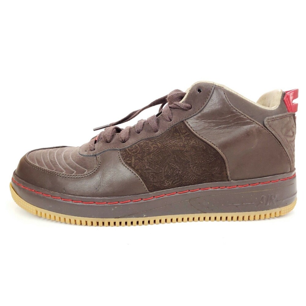 AJF 20 LOW LS Size 11.5 DARK CINDER/VARSITY RED Jordan Fusion Nike Air Force 1